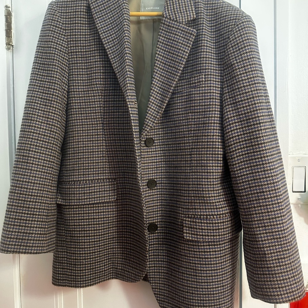 Everlane Brown Blazer Classic Fit